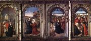 Dieric Bouts Triptych of the Virgin USA oil painting artist